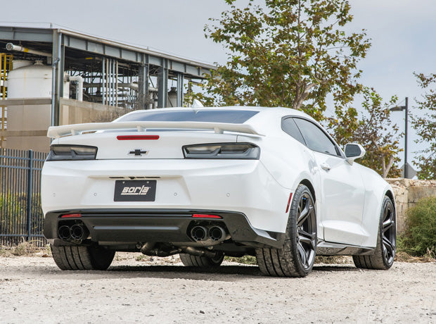 Borla 140726CFBA Cat-Back Exhaust System - S-Type for Select Chevrolet Camaro