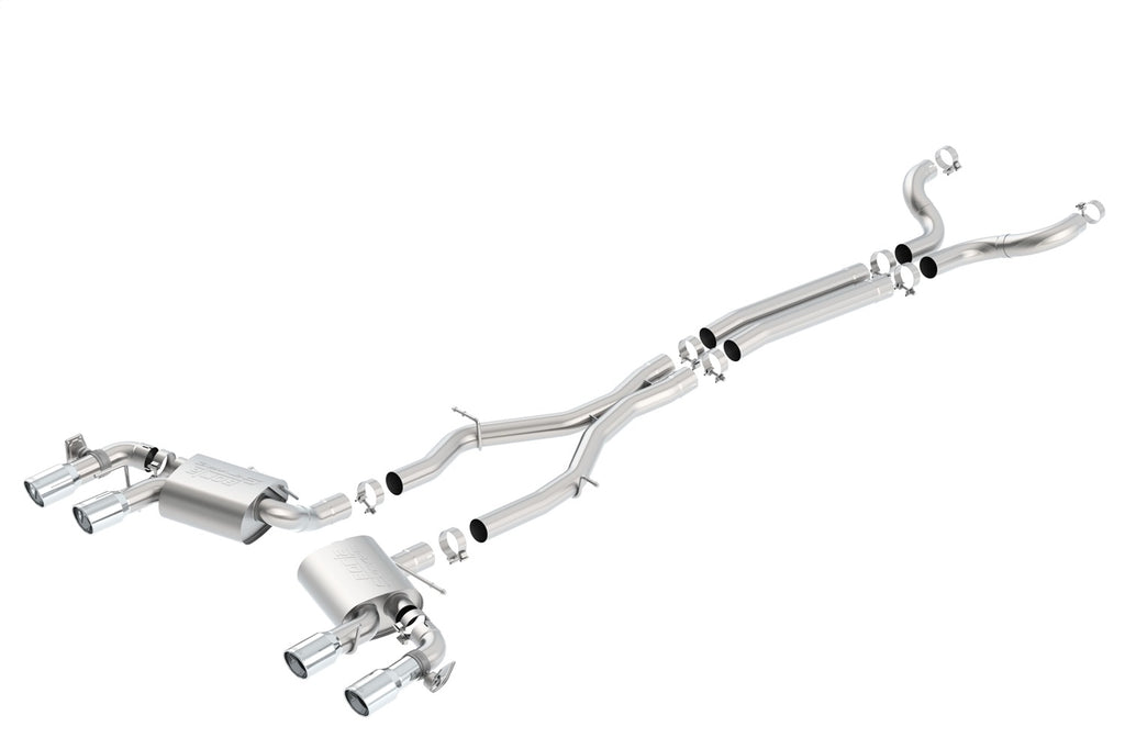 Borla 140726 Cat-Back Exhaust System - S-Type for Select Chevrolet Camaro