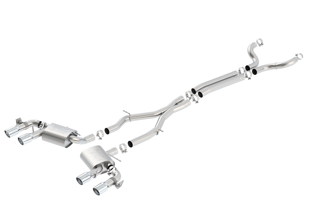 Borla 140727 Cat-Back Exhaust System - ATAK® for Select Chevrolet Camaro