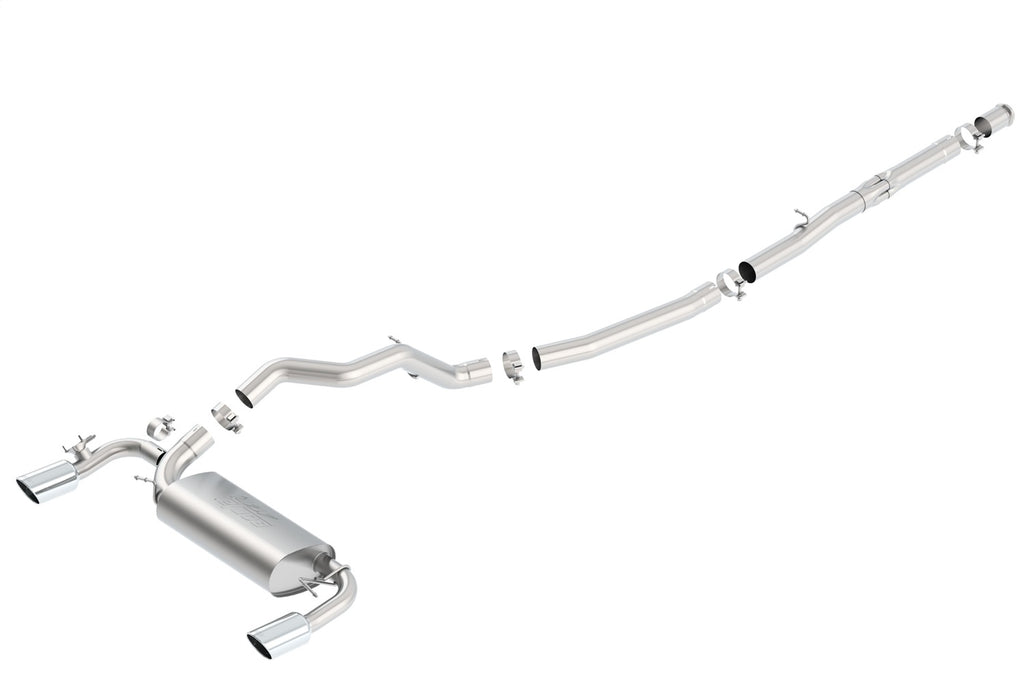 Borla 140730 Cat-Back Exhaust System - ATAK® for Select Ford Focus
