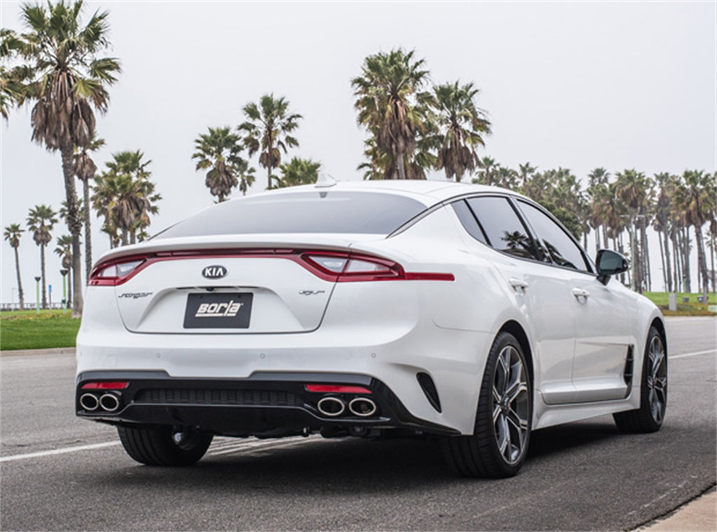Borla 140736 Cat-Back Exhaust System - S-Type for Select Kia Stinger