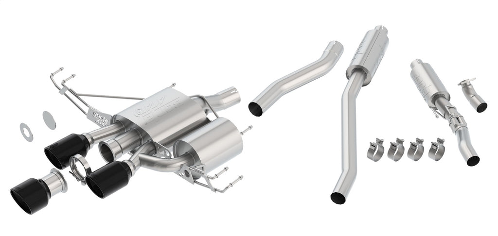 Borla 140738CB Cat-Back Exhaust System - ATAK® for Select Honda Civic