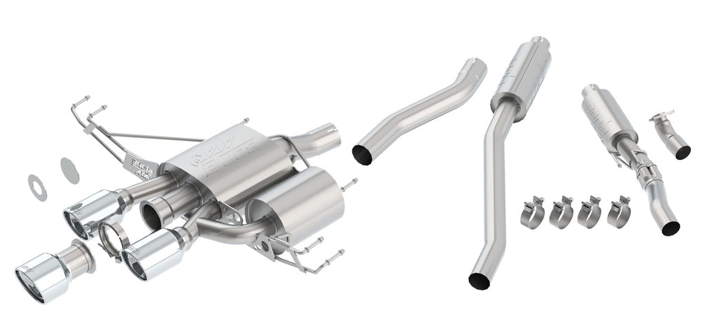 Borla 140738 Cat-Back Exhaust System - ATAK® for Select Honda Civic