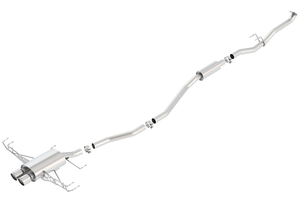 Borla 140739 Cat-Back Exhaust System - S-Type for Select Honda Civic