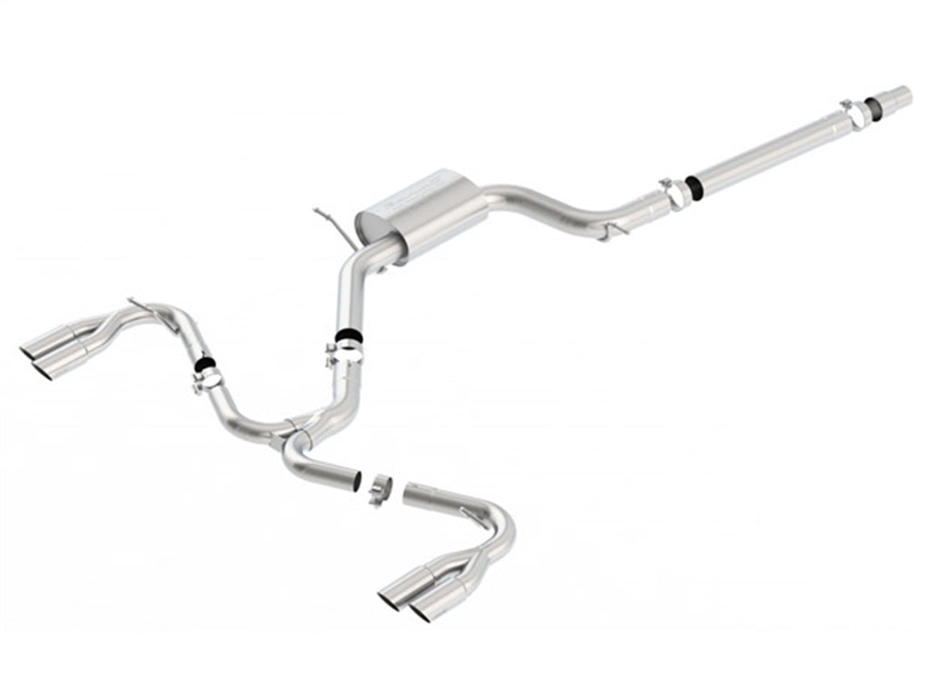 Borla 140741SB Cat-Back Exhaust System - S-Type