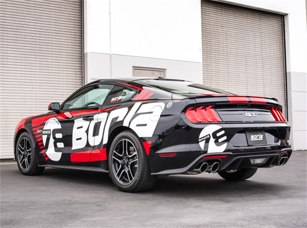 Borla 140743 Cat-Back Exhaust System - ATAK® for Select Ford Mustang