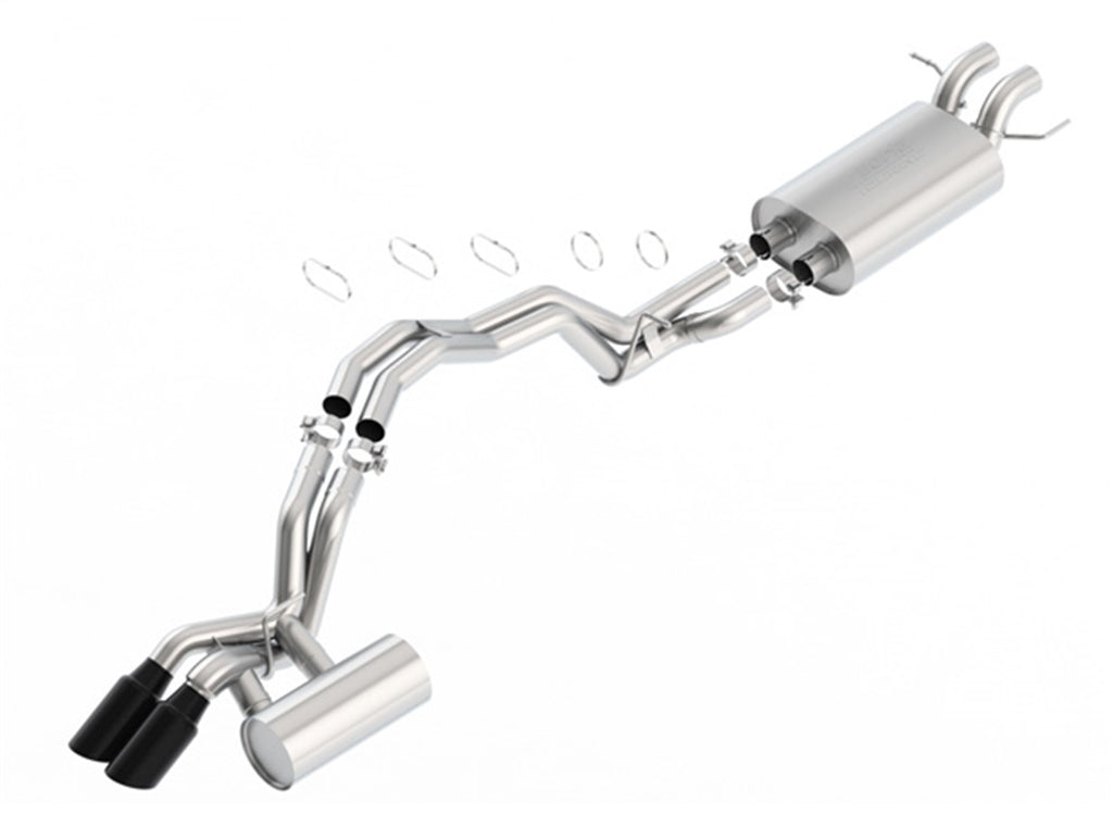 Borla 140744 Cat-Back Exhaust System - Touring for Select Ford Expedition, Lincoln Navigator