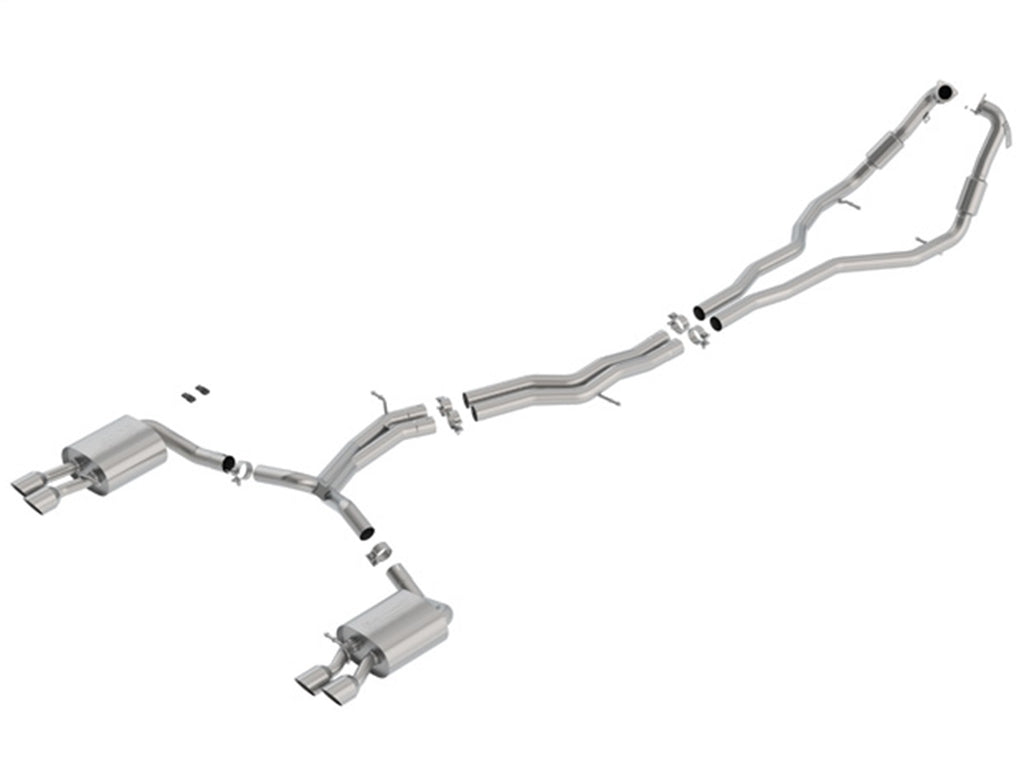 Borla 140749SB Cat-Back Exhaust System - S-Type for Select Audi S5 Sportback