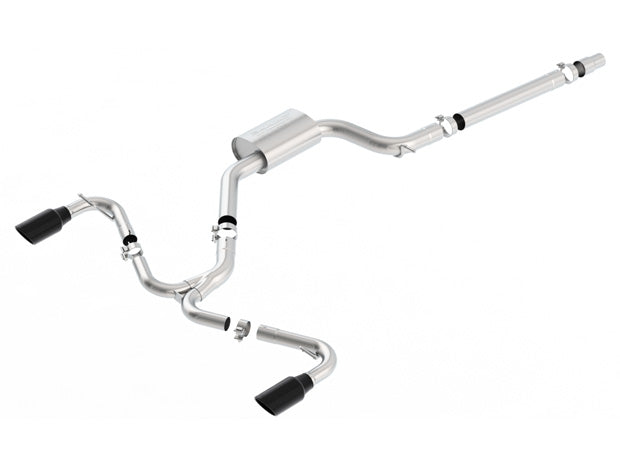 Borla 140750BC Cat-Back Exhaust System - S-Type for Select Volkswagen GTI