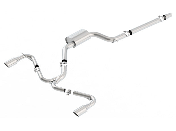 Borla 140750 Cat-Back Exhaust System - S-Type for Select Volkswagen GTI