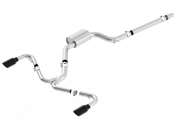 Borla 140751BC Cat-Back Exhaust System - S-Type for Select Volkswagen GTI