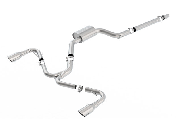 Borla 140751SB Cat-Back Exhaust System - S-Type for Select Volkswagen GTI