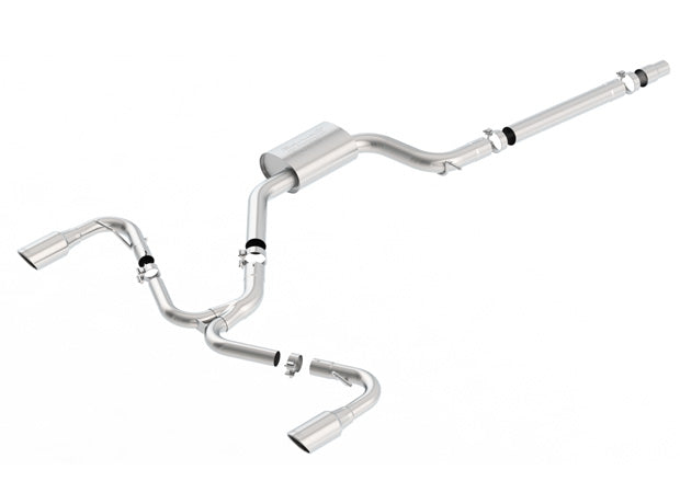Borla 140751 Cat-Back Exhaust System - S-Type for Select Volkswagen GTI