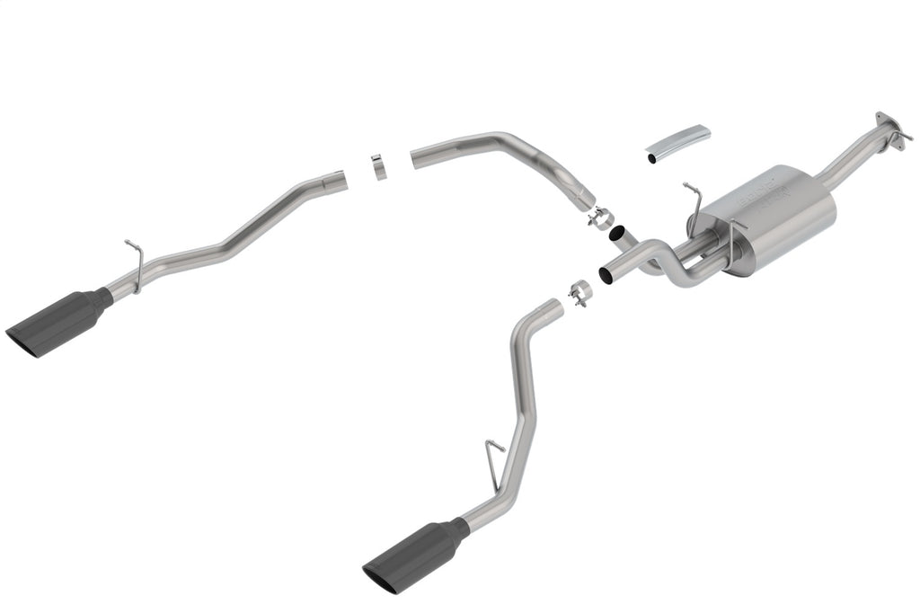 Borla 140753BC Cat-Back Exhaust System - ATAK® for Select Ram