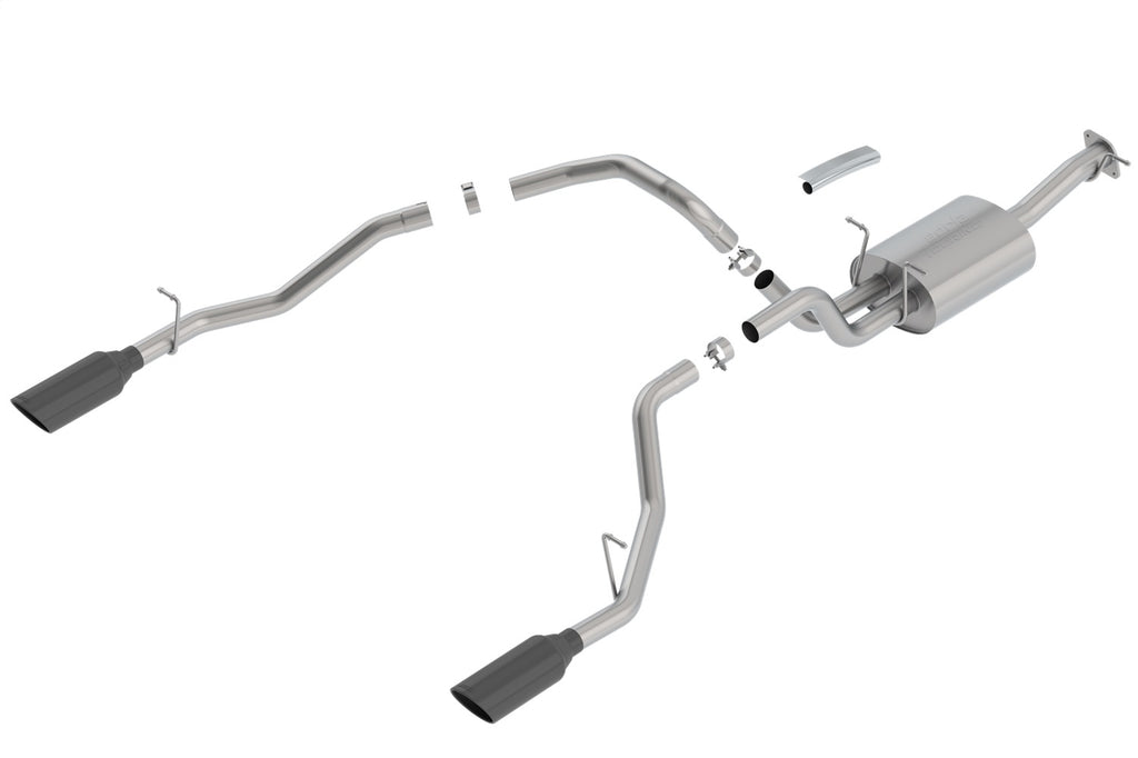 Borla 140758BC Cat-Back Exhaust System - Touring for Select Ram
