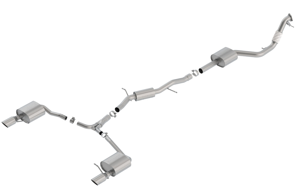 Borla 140759SB Cat-Back Exhaust System - ATAK® for Select Audi A4 allroad