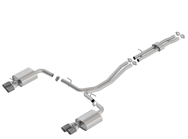 Borla 140765CF Cat-Back Exhaust System - S-Type for Select Ford Explorer