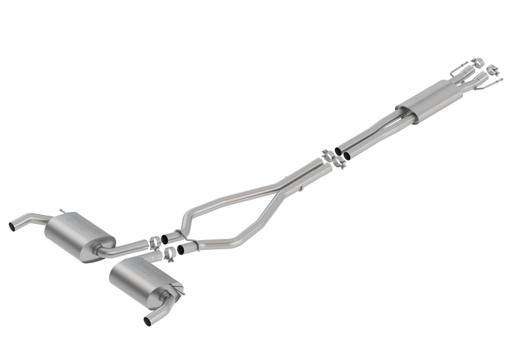 Borla 140766 Cat-Back Exhaust System - S-Type for Select Ford Edge