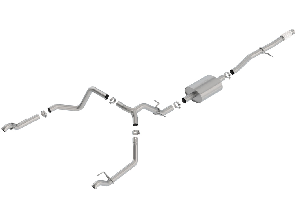 Borla 140769 Cat-Back Exhaust System - S-Type for Select Chevrolet Silverado 1500, GMC Sierra