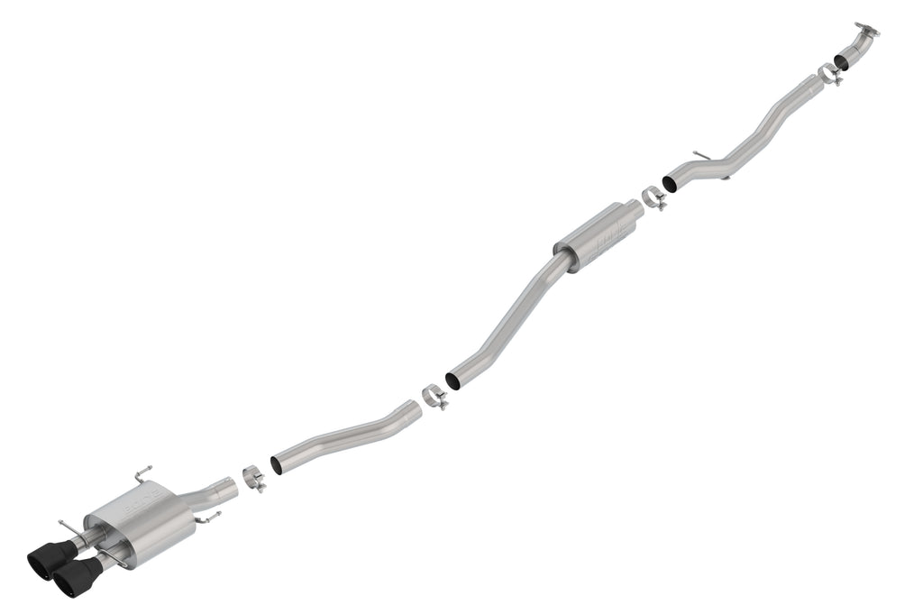 Borla 140777CB Cat-Back Exhaust System - S-Type for Select Honda Civic