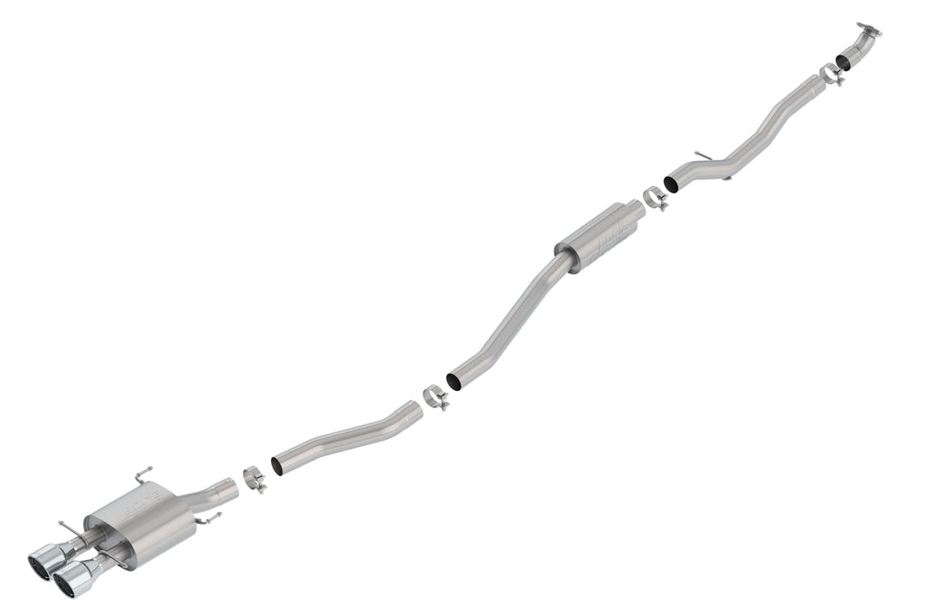 Borla 140777 Cat-Back Exhaust System - S-Type for Select Honda Civic