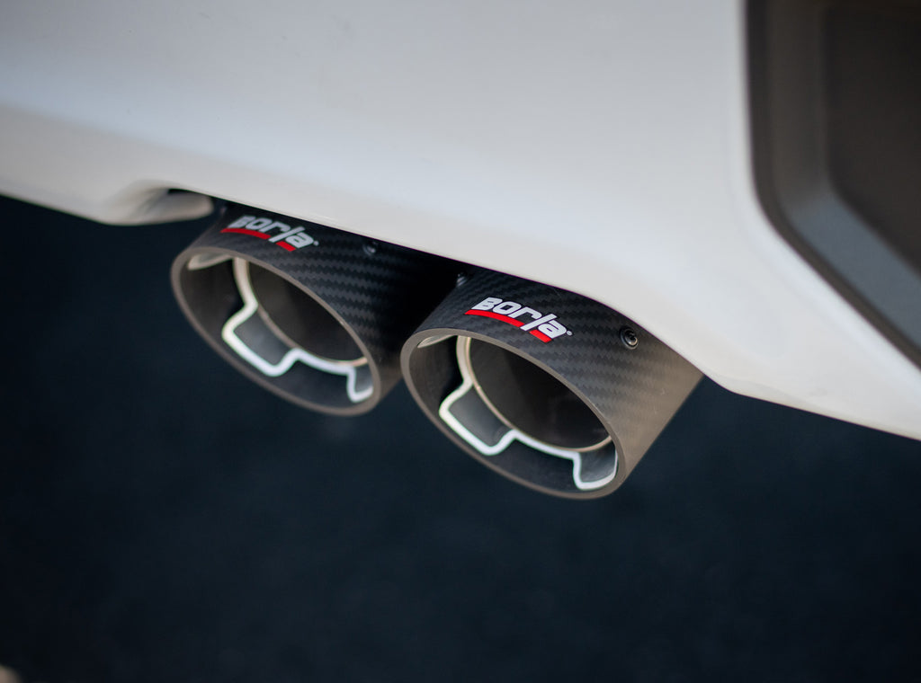 Borla 140779CF Cat-Back™ Exhaust System - S-Type for Select Chevrolet Silverado 1500, Chevrolet Silverado LTD, GMC Sierra 1500, GMC Sierra Limited