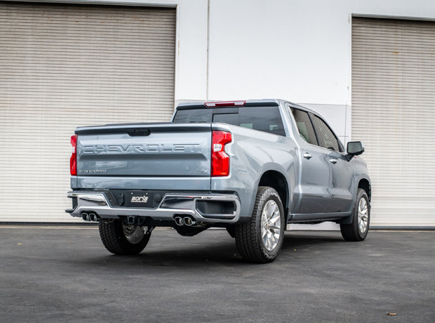 Borla 140784 Cat-Back Exhaust System - ATAK® for Select Chevrolet Silverado 1500, Chevrolet Silverado LTD, GMC Sierra 1500, GMC Sierra Limited