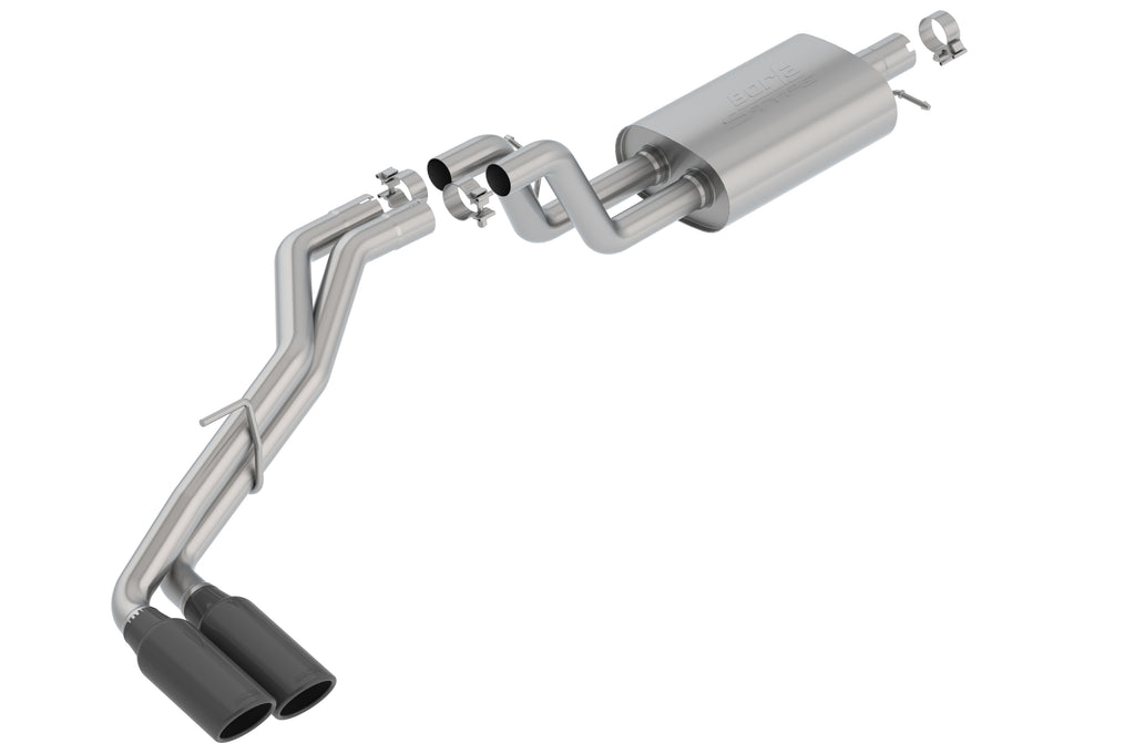 Borla 140789BC Cat-Back Exhaust System - S-Type for Select Ford Ranger