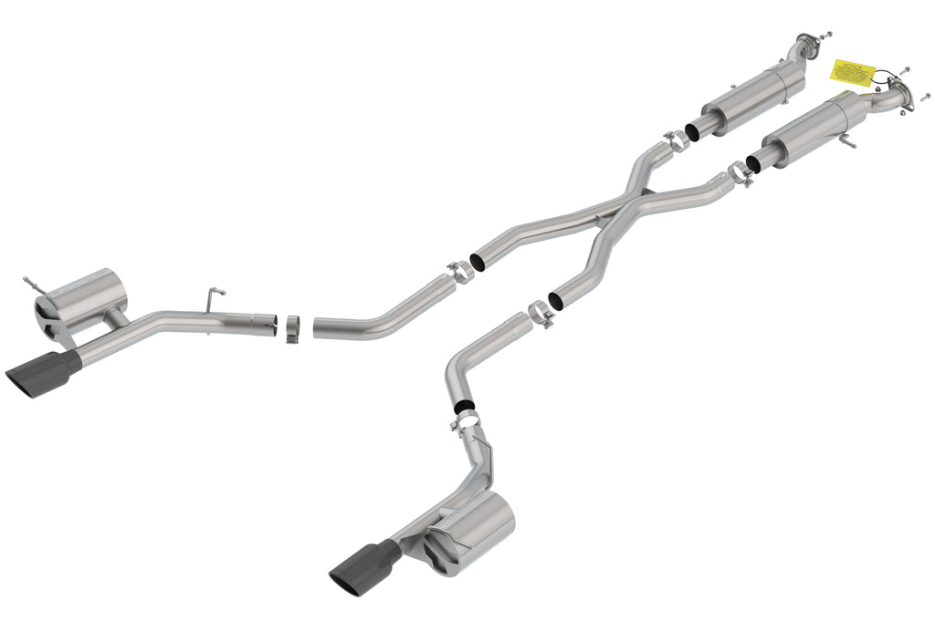 Borla 140791BC Cat-Back Exhaust System - S-Type for Select Dodge Durango