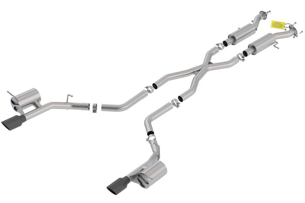 Borla 140792BC Cat-Back Exhaust System - ATAK® for Select Dodge Durango