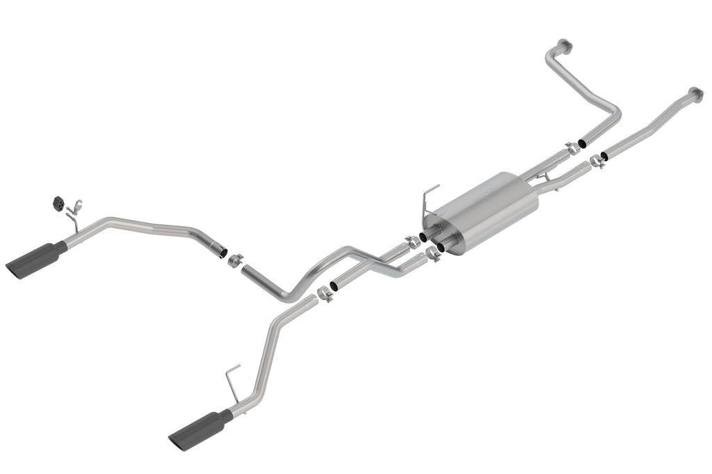 Borla 140796BC Cat-Back Exhaust System - S-Type for Select Nissan TITAN