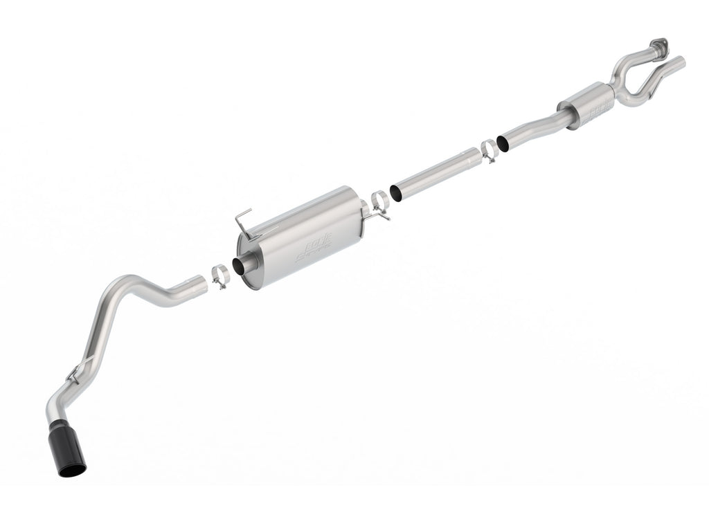 Borla 140798BC Cat-Back Exhaust System - S-Type for Select Ford F-250 Super Duty, Ford F-350 Super Duty