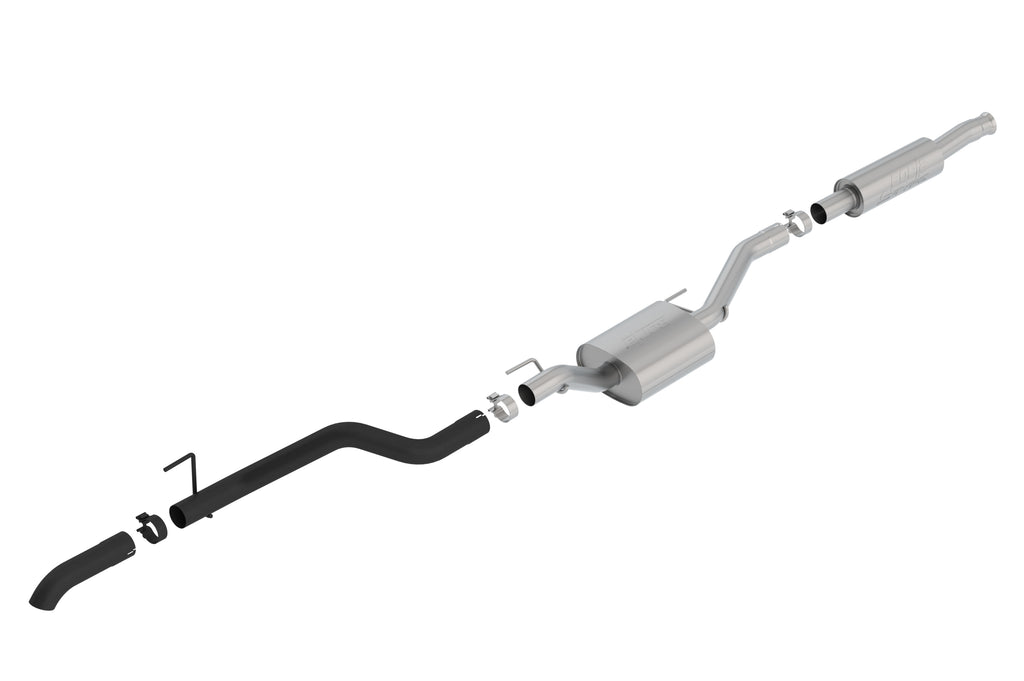 Borla 140809CB Cat-Back Exhaust System - S-Type for Select Jeep Gladiator