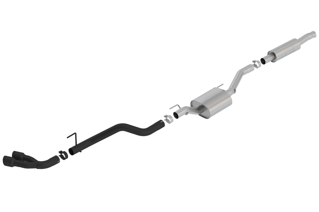 Borla 140812CB Cat-Back Exhaust System - S-Type for Select Jeep Gladiator