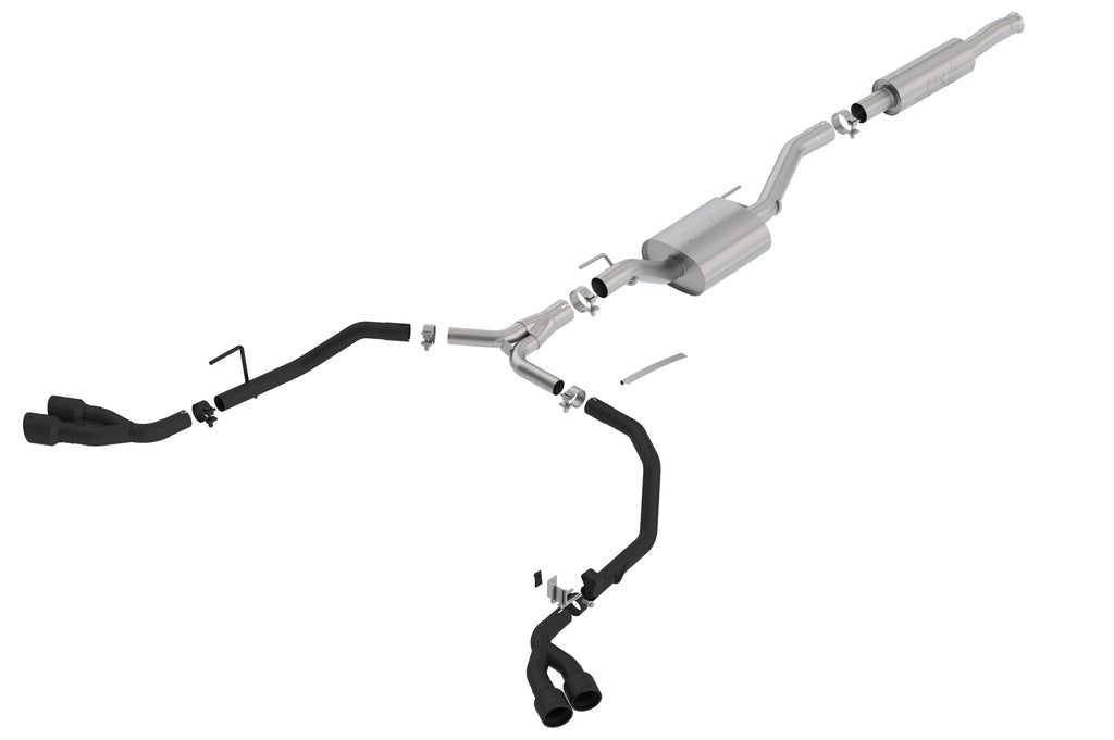 Borla 140815CB Cat-Back Exhaust System - S-Type for Select Jeep Gladiator