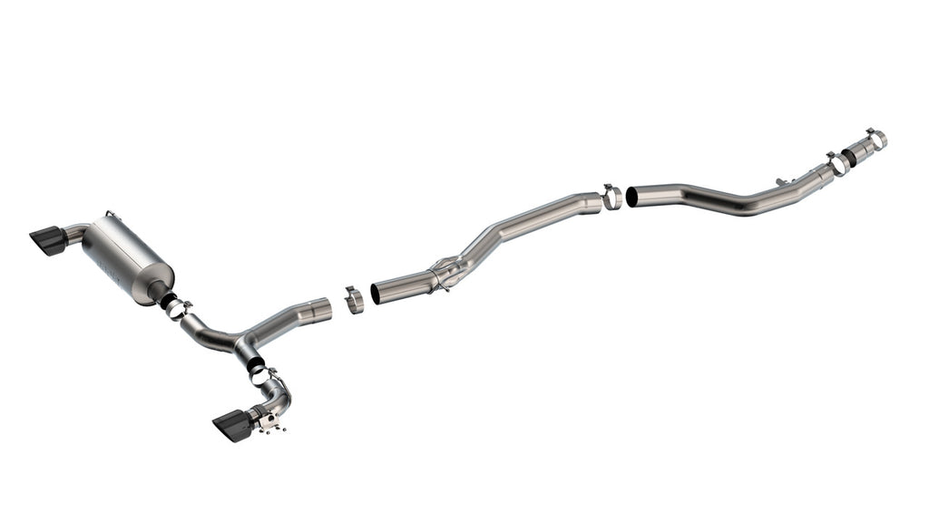 Borla 140826BC Cat-Back Exhaust System - ATAK® for Select Toyota GR Supra