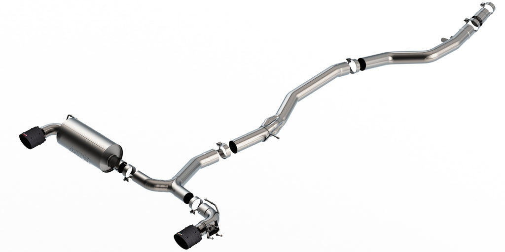 Borla 140826CFBA Cat-Back Exhaust System - ATAK® for Select Toyota GR Supra