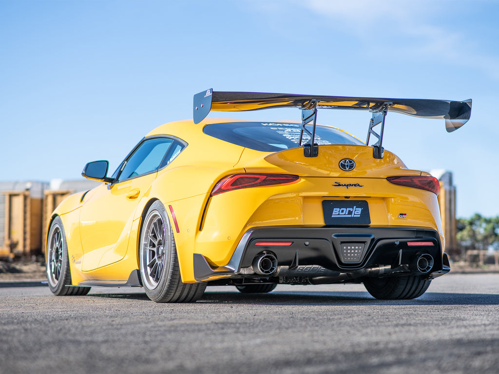 Borla 140826CFBA Cat-Back Exhaust System - ATAK® for Select Toyota GR Supra