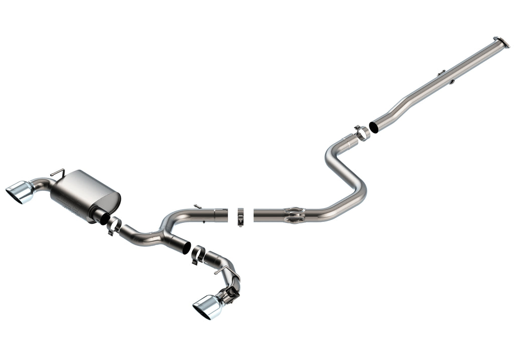 Borla 140832 Cat-Back Exhaust System - ATAK® for Select Hyundai Veloster N