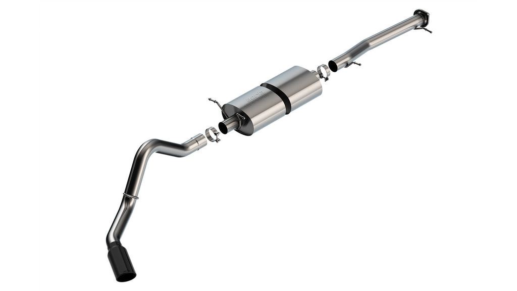 Borla 140833BC Cat-Back Exhaust System - S-Type for Select Chevrolet Silverado HD, Chevrolet Silverado HD, GMC Sierra HD, GMC Sierra HD