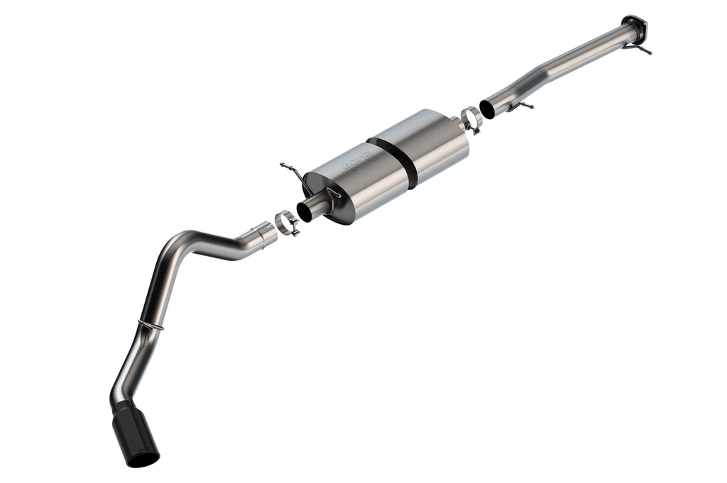 Borla 140833BC Cat-Back Exhaust System - S-Type for Select Chevrolet Silverado HD, Chevrolet Silverado HD, GMC Sierra HD, GMC Sierra HD