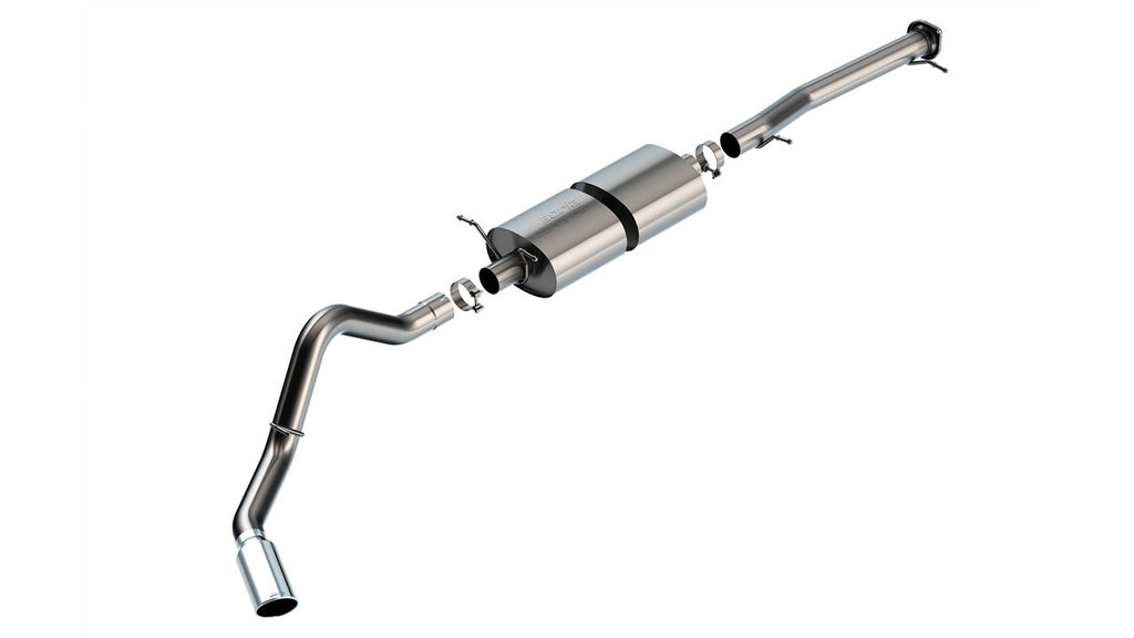 Borla 140833 Cat-Back Exhaust System - S-Type for Select Chevrolet Silverado HD, Chevrolet Silverado HD, GMC Sierra HD, GMC Sierra HD
