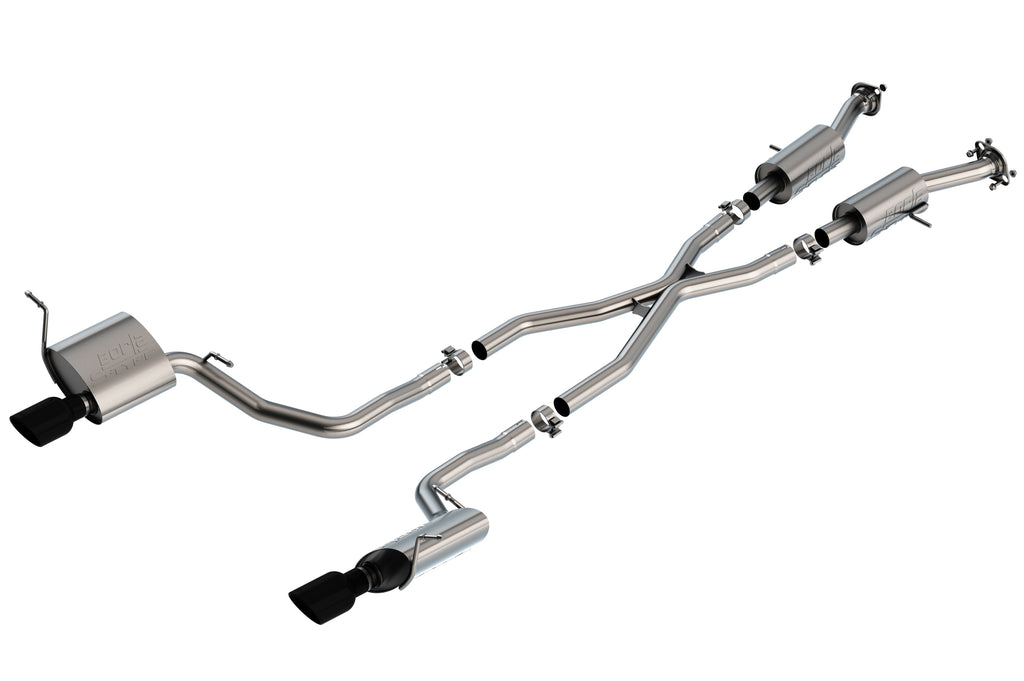 Borla 140835BC Cat-Back Exhaust System - S-Type for Select Jeep Grand Cherokee