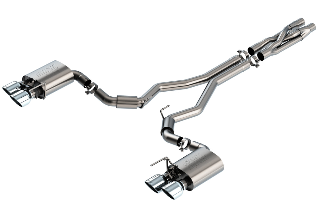 Borla 140837 Cat-Back Exhaust System - ATAK® for Select Ford Mustang
