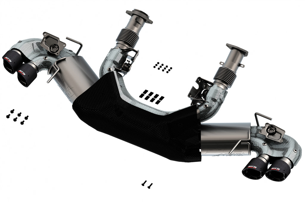 Borla 140839CF Cat-Back™ Exhaust System - ATAK® for Select Chevrolet Corvette