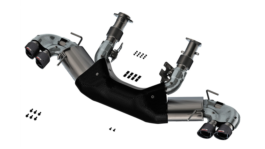 Borla 140841CF Cat-Back™ Exhaust System - ATAK® for Select Chevrolet Corvette