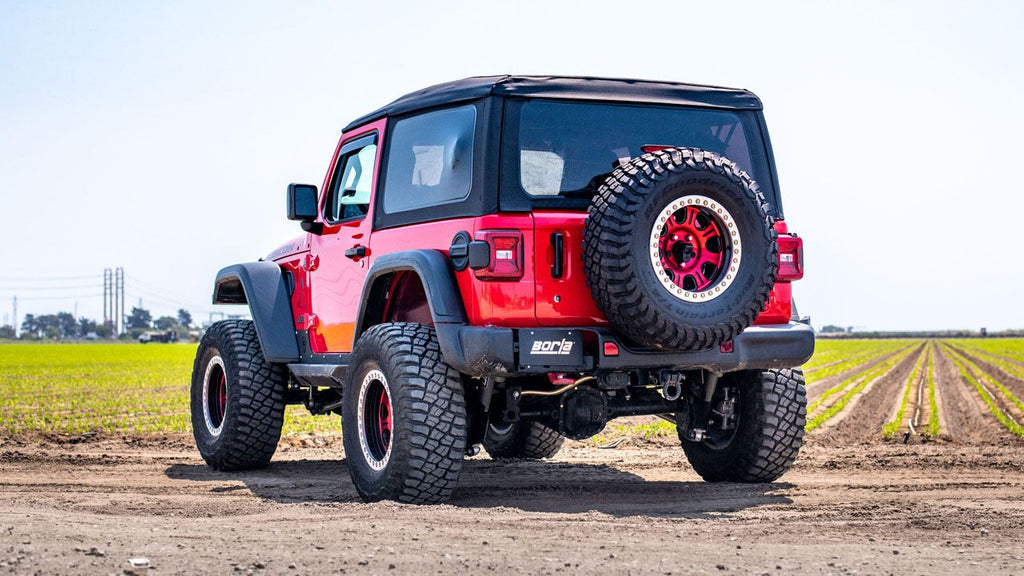 Borla 140847 Cat-Back Exhaust System - S-Type for Select Jeep Wrangler