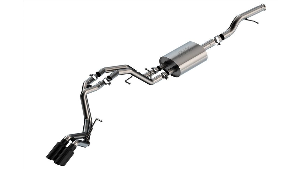 Borla 140854BC Cat-Back Exhaust System - Touring for Select Chevrolet Tahoe, GMC Yukon