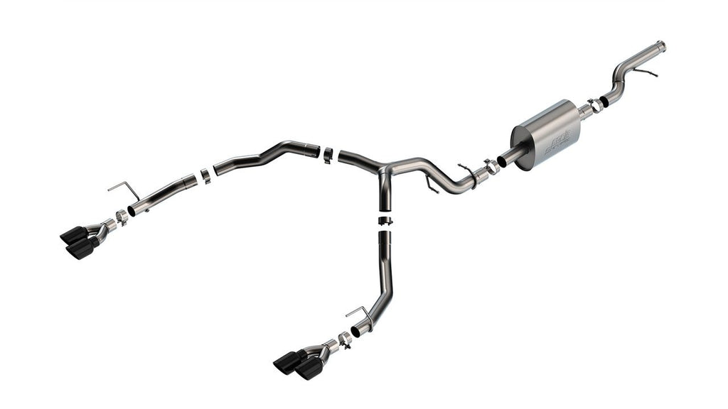 Borla 140857BC Cat-Back Exhaust System - S-Type for Select Chevrolet Tahoe