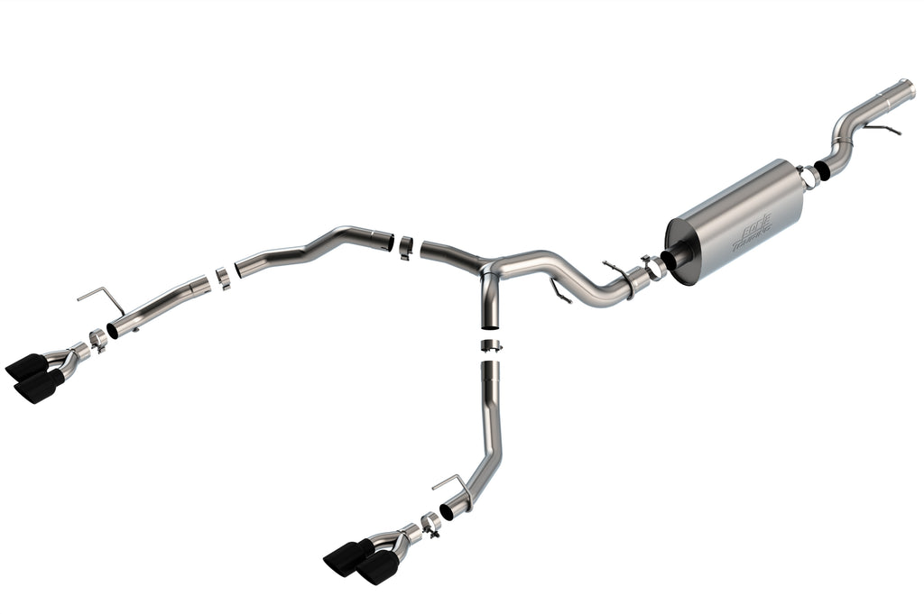 Borla 140858BC Cat-Back Exhaust System - Touring for Select Chevrolet Tahoe, GMC Yukon